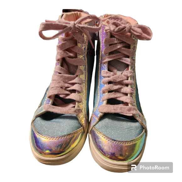 wonder nation Other - Girls Hightop Fashion Tennis Shoes